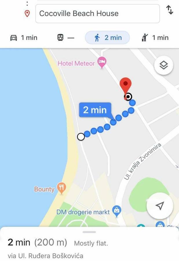 Cocoville Beach House- Makarska Apartman Kültér fotó